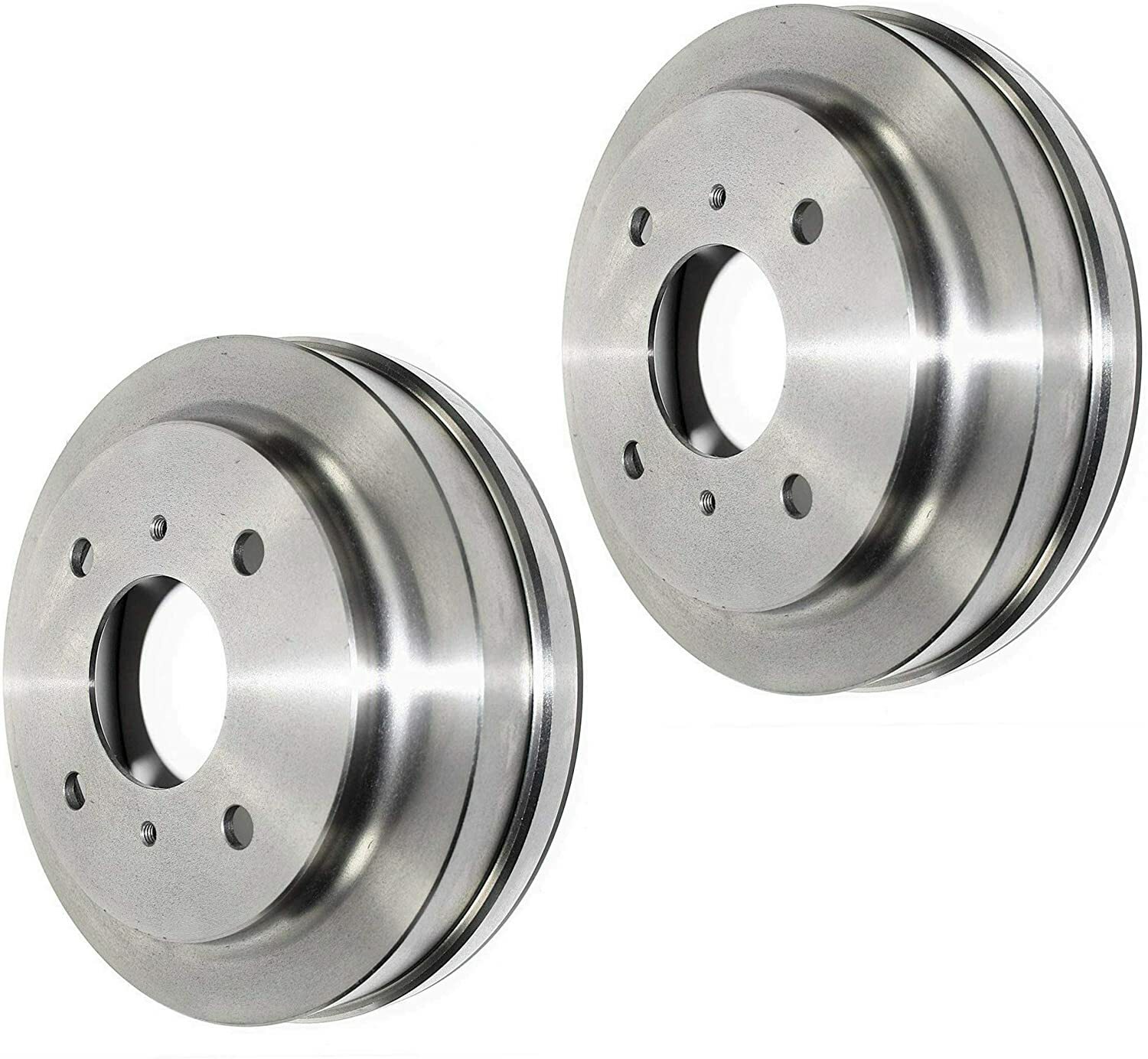 Front Rotors & Brake Pads + Rear Drums & Shoes for 2001-2006 Nissan Sentra 1.8L