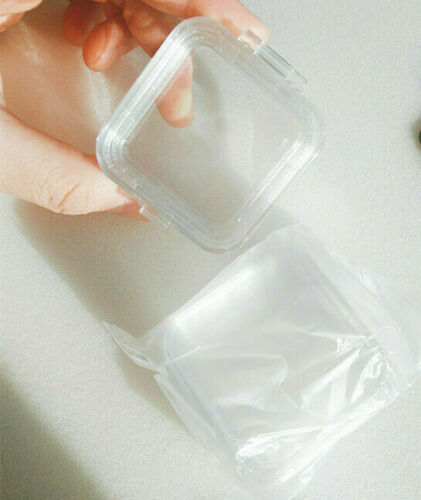 Hinged Display Box Jewelry Boxes Clear Membrane case Denture False Teeth Case