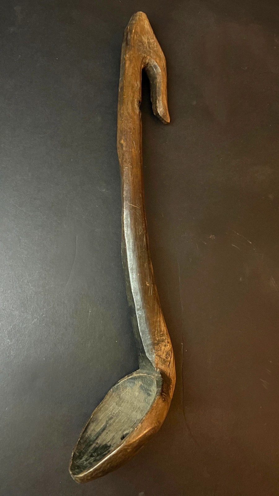 HAIDA-TLINGIT LONG HANDLED LADLE/SPOON Hand-Made Antique First Nations Artifact