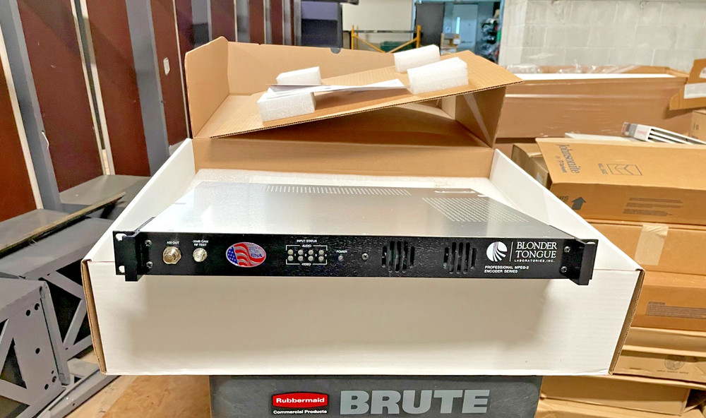 Blonder Tongue HDE-HVC-PRO Professional Series MPEG-2 HD/SD Encoder