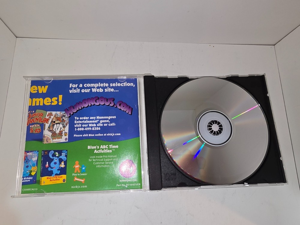 Blue's Clues 123 activities & ABC Time activities Software