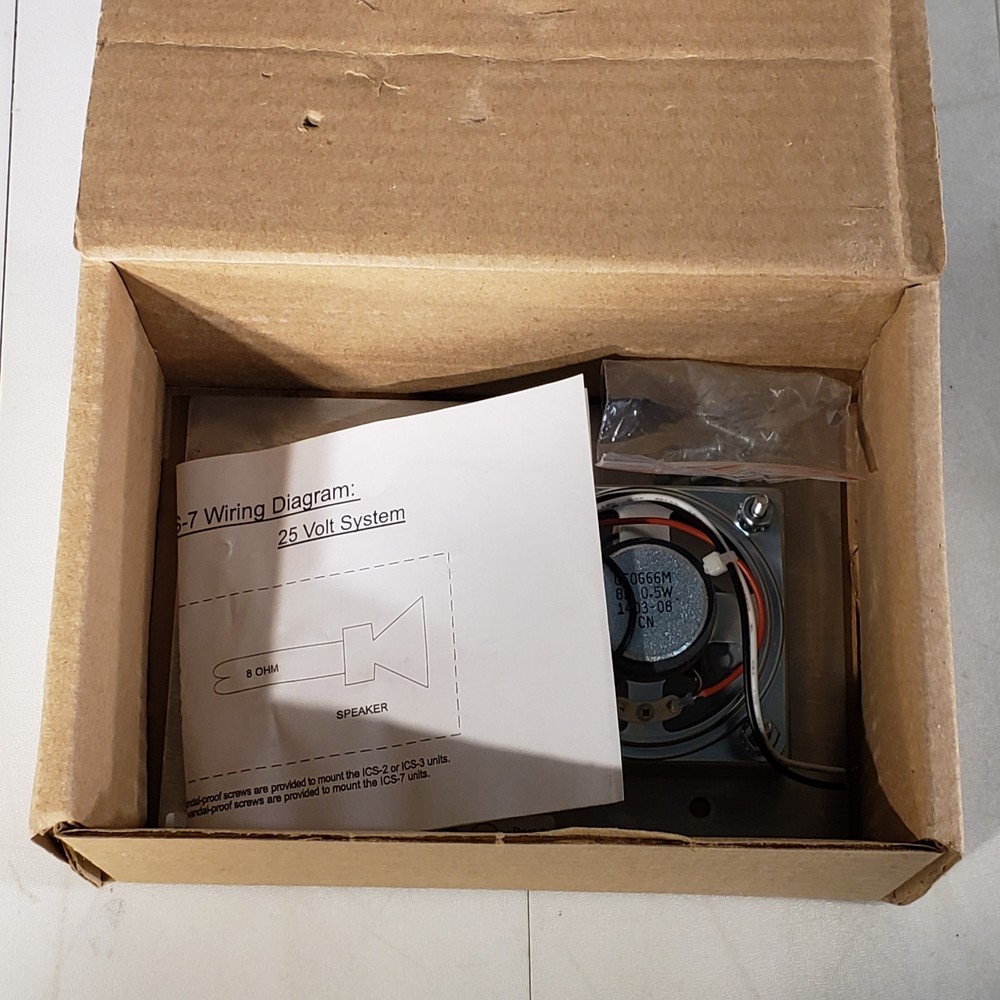 Telecor ICS-3A School Intercom Station Speaker Microphone