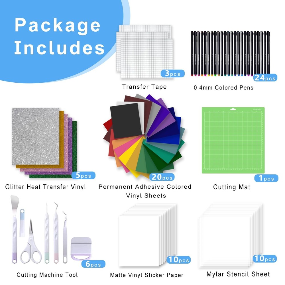 Cutaswish The Ultimate Accessories Bundle for Makers and All Explore Air-80pc...