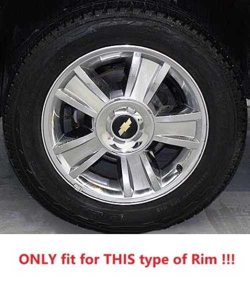 1PC Chevy Chevrolet Wheel Center Hub Caps 2009-2014 Tahoe Avalanche Silverado