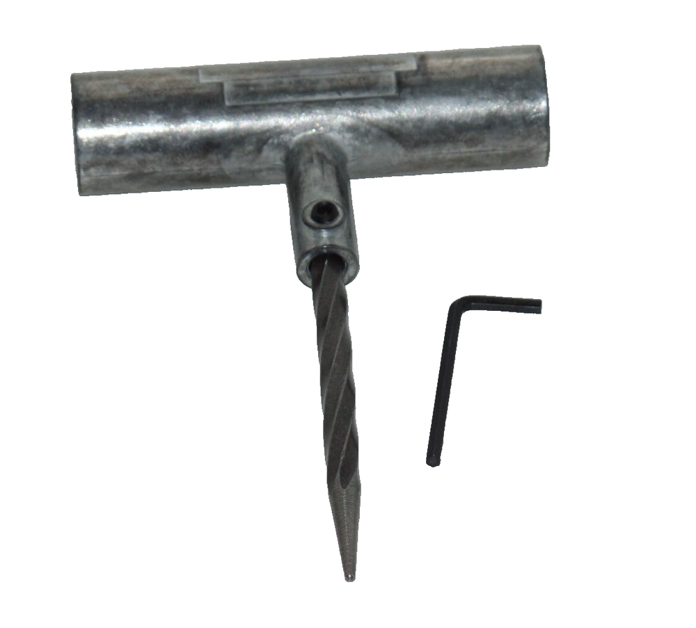2 Kits Tire Plug Probe Tool Spiral Rasp & Split Needle T Handle Insertion Tool
