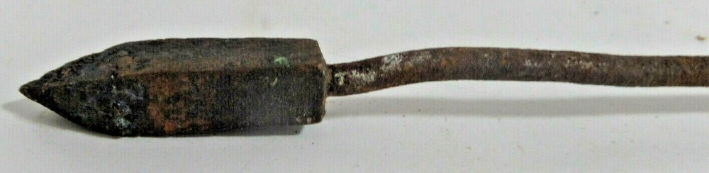 small soldering iron wood handle vintage