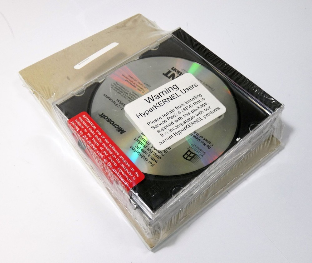 Microsoft Windows NT Workstation 4.0 Software -Unused-