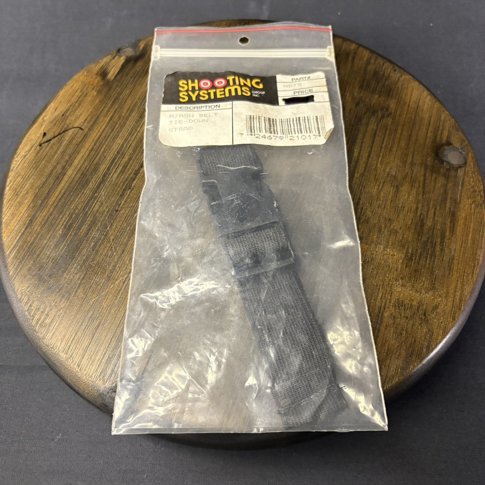 Belt Tie Down Strap with Buckle ~Shooting Systems~