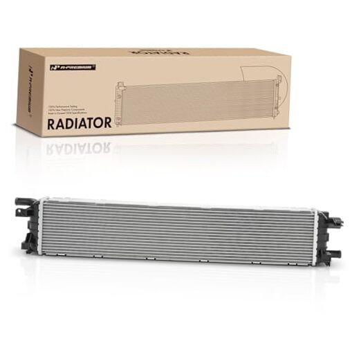 Center Lower Engine Coolant Radiator Assembly Compatible with Audi A6