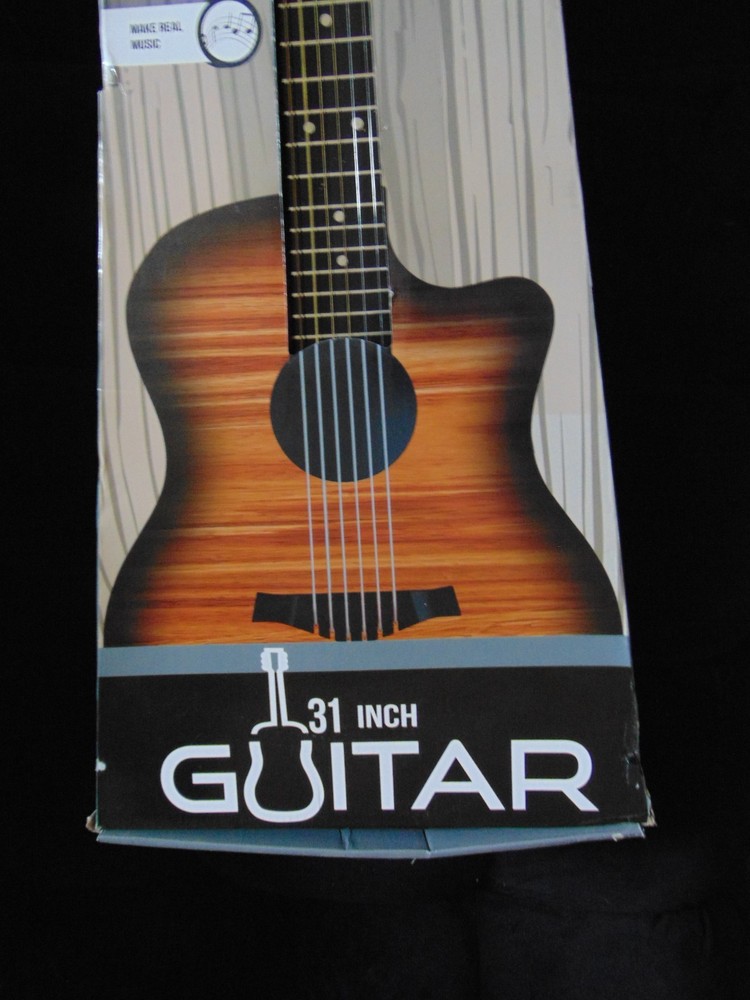 Acoustic Guitar 31 Inch - 6 String - Beginner 6+ NEW Open Box