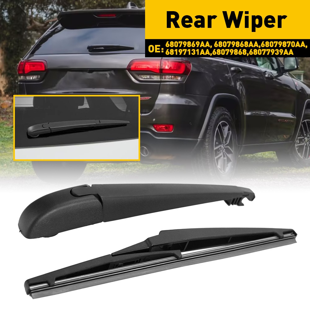For 2011-2019 DODGE Rear DURANGO Windshield Wiper Arm & Blade Set Replacement