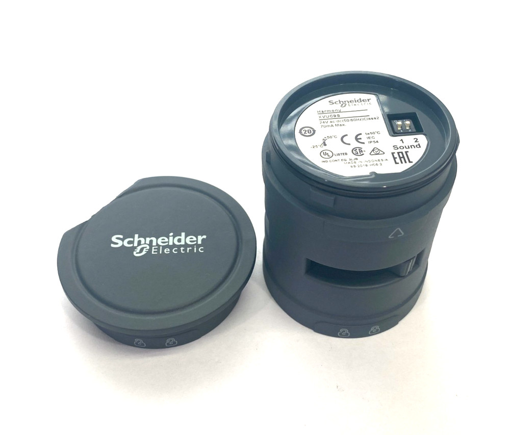 Schneider Electric XVUC9S Harmony Stack Light Buzzer Element 2-Sound 24VAC/DC