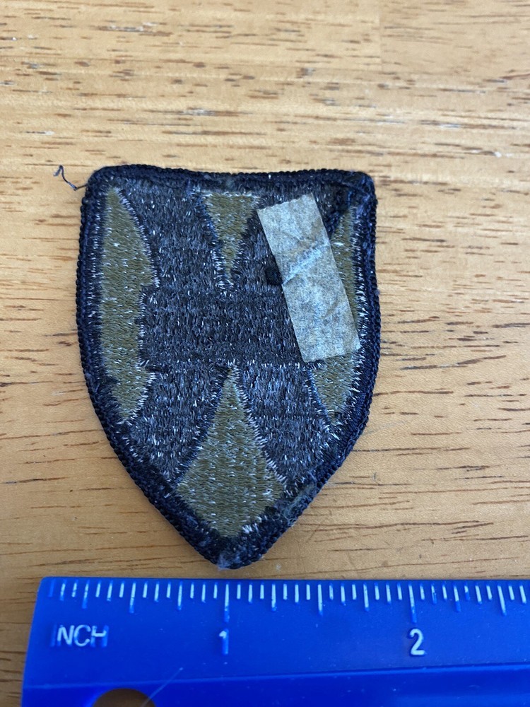 US Army 21st Sustainment Command Subdued Patch INV5676