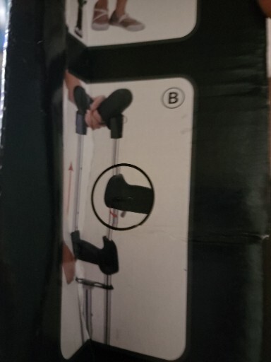 Folding Road Runner Therapeutics Crutches
