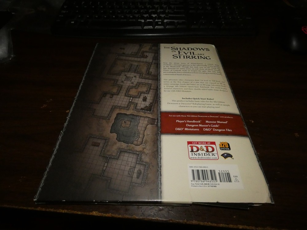 D&D 4.0: Module H1: Keep on the Shadowfell: Complete