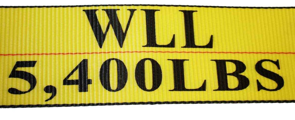 (2 Pack) 4 in. x 30 ft. Winch Strap with Chain Anchor