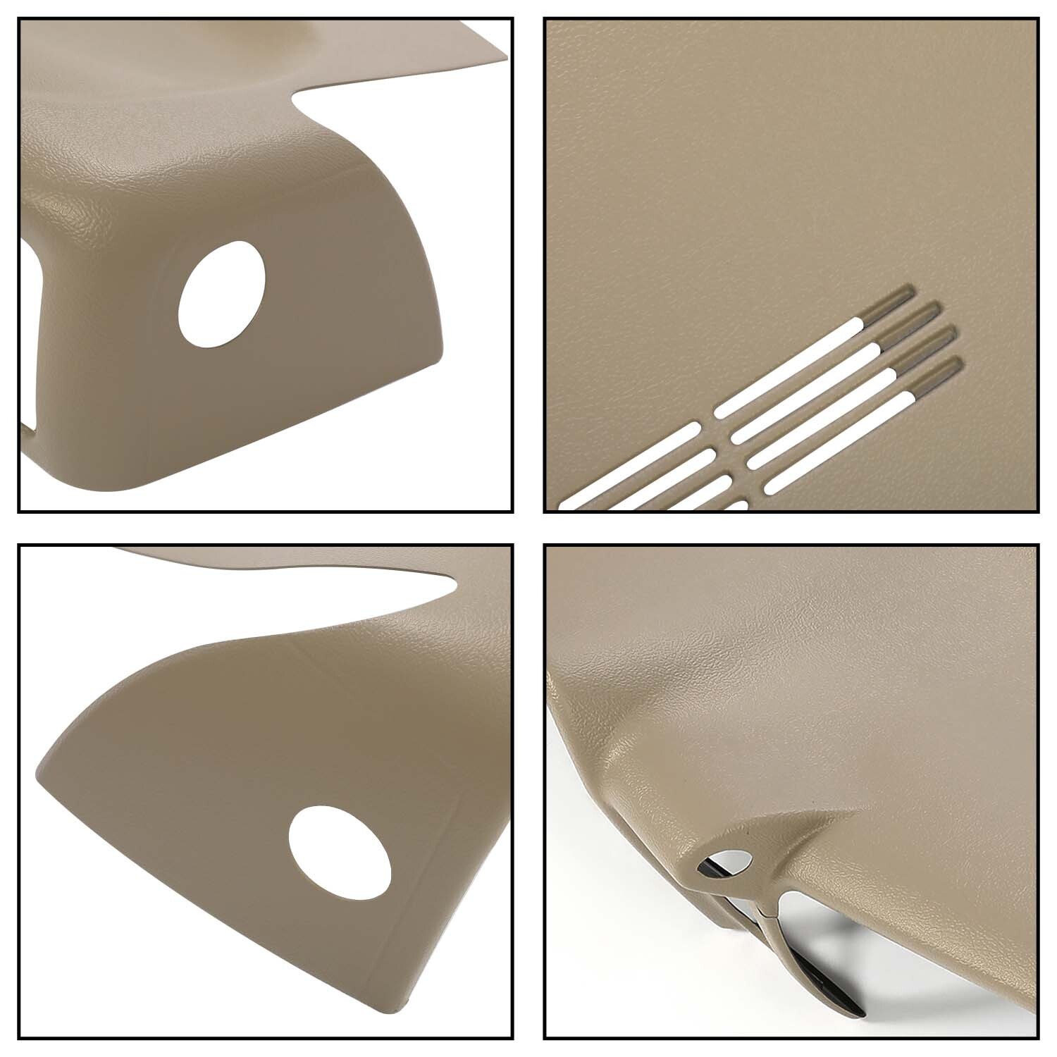 Molded Dash Cover Overlay Painted ABS For Silverado Sierra 1999-2006 Light Tan