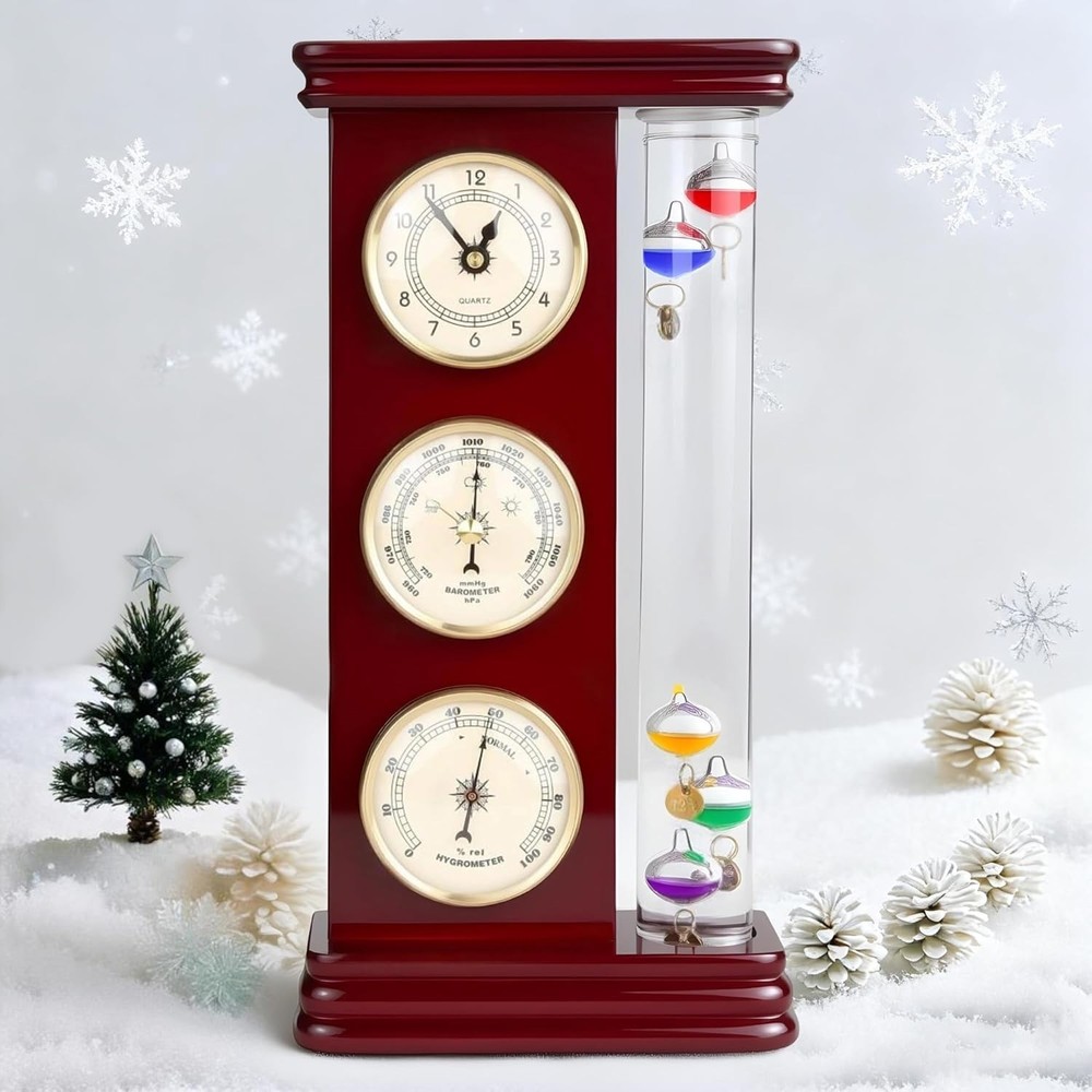 Multi-Functional Weather Station with Temperature, Humidity, and Time Display
