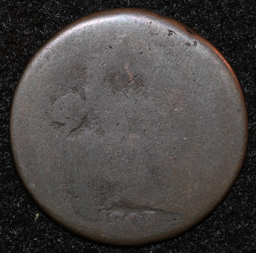 1807 Large Cent S-276 Medal Turn