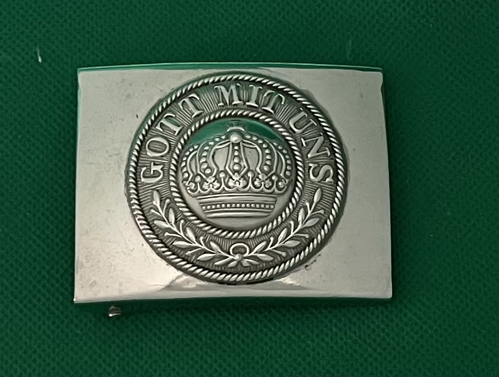 WWI Gott Mit Uns Dress Belt Buckle