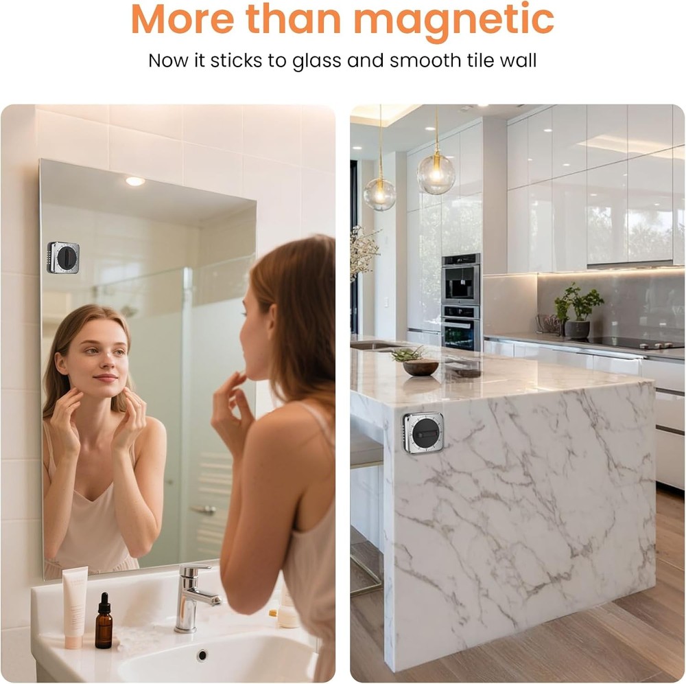 Mechanical Kitchen Timer with Magnet: Wind up Cooking Timer Clock with Loud Alar