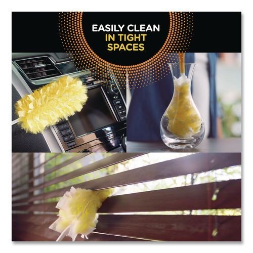Swiffer Heavy Duty Dusters Starter Kit, 6" Handle with Two Disposable Dusters