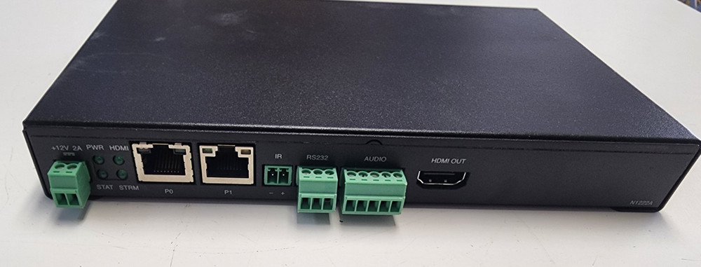 AMX NMX-DEC-N1222A Video Over IP Decoder