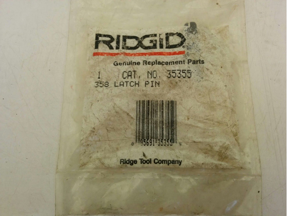 RIDGID 35355 358 LATCH PIN, NIB