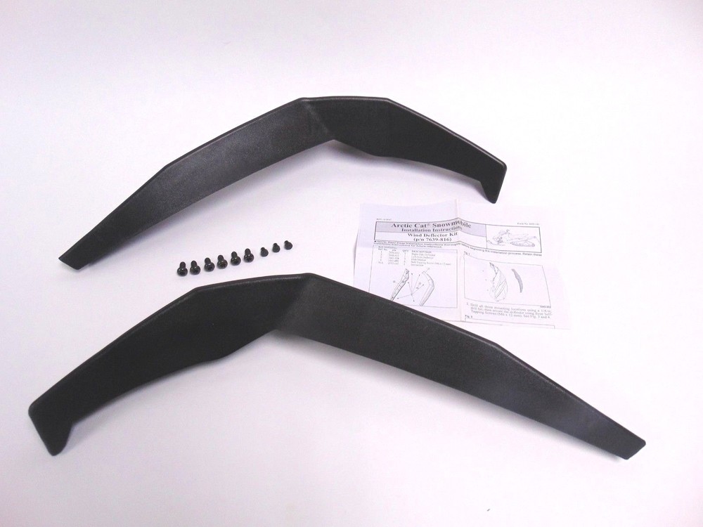 OEM Arctic Cat Snowmobile Side Panel Wind Deflector 7639-816 READ LISTING