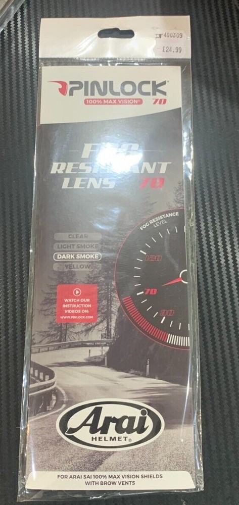 Arai SAi Type Max Vision Pinlock Inserts