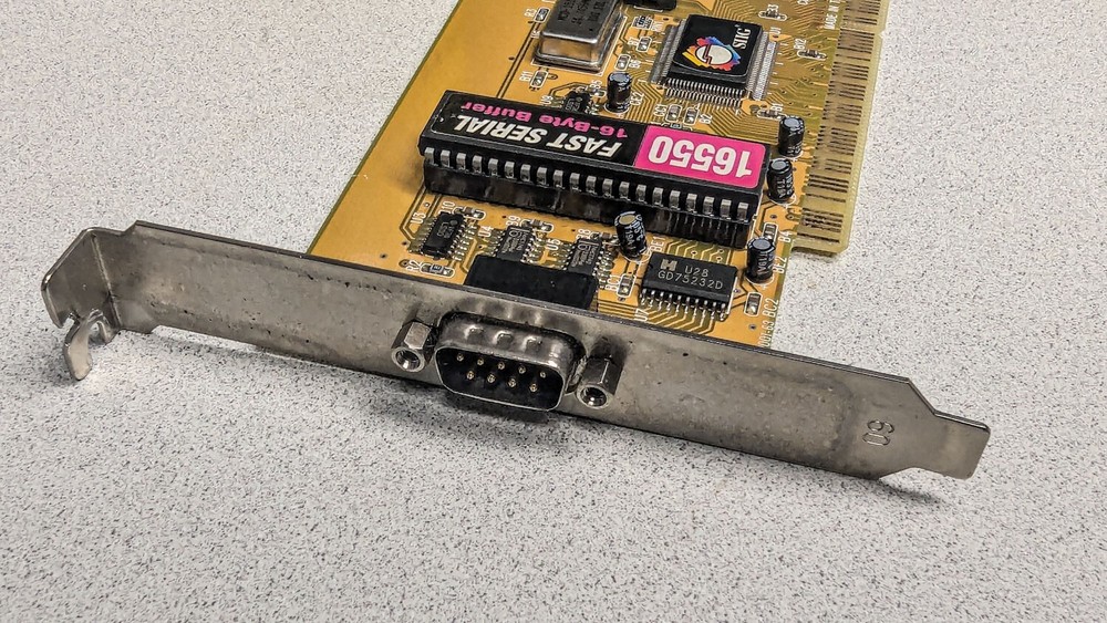 SIIG 16550 Fast Serial 16-Byte Buffer PCI Adapter