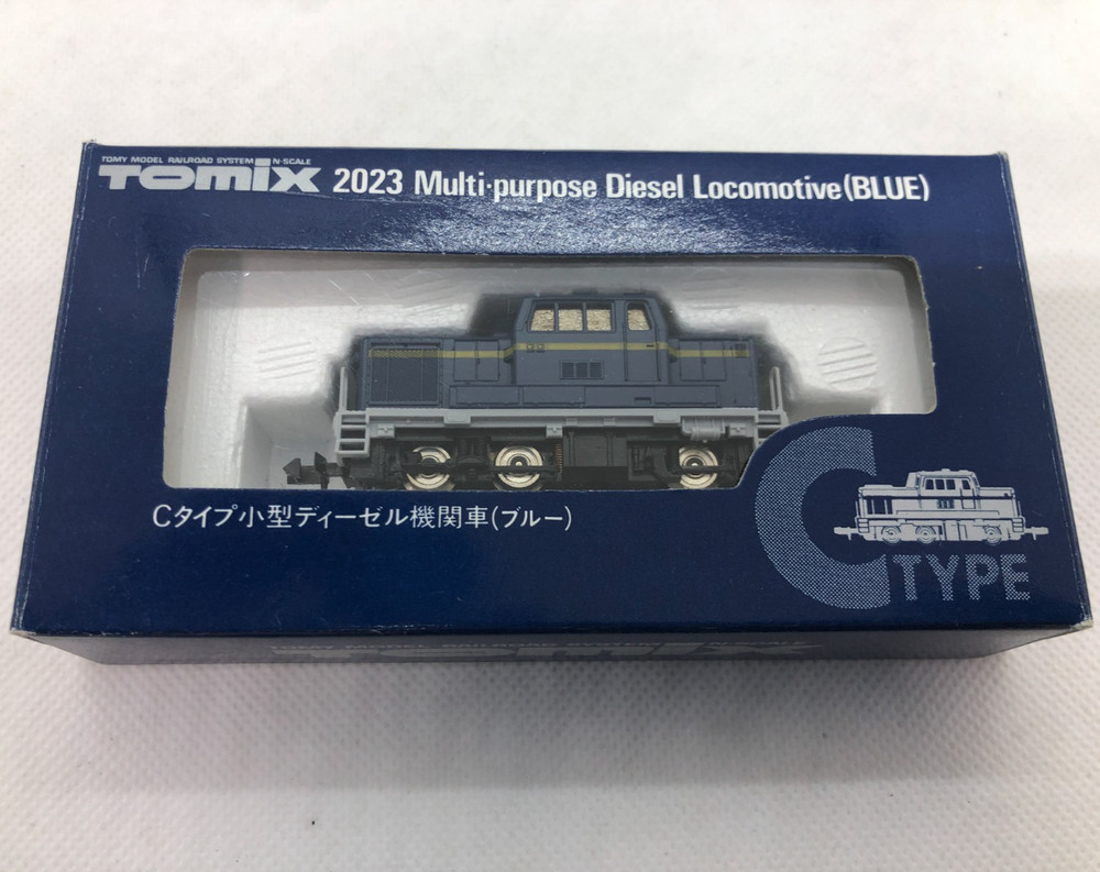 TOMIX 2023 Multi-purpose Small Diesel Engine Locomotive Blue C-Type Model Train