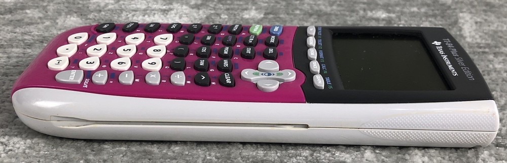 Texas Instruments TI-84 Plus Silver Edition Graphing Calculator - Pink