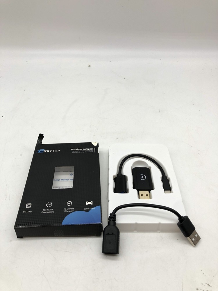 MSXTTLY Wireless Carplay Adapter Small Car Play Dongle Mini CarPlay Wireless