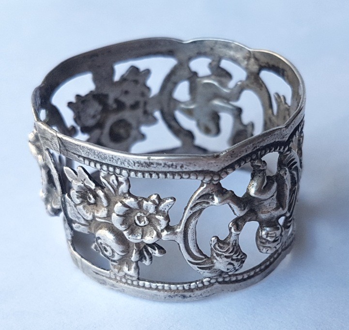 Napkin Ring ALBO Silver about 1950 AL704