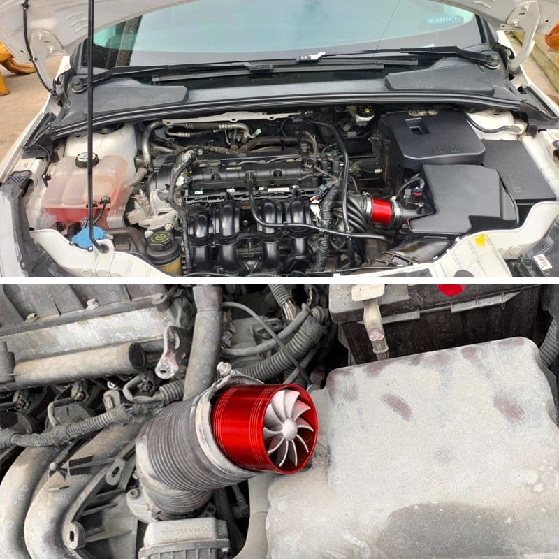 Car Accessories Cold Intake Filter Induction Kit Pipe Power Flow Hose System✅