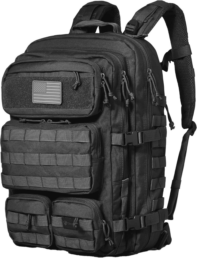 Heavy-Duty 50L Tactical Backpack - Adjustable Straps & Maximum Storage Capacity