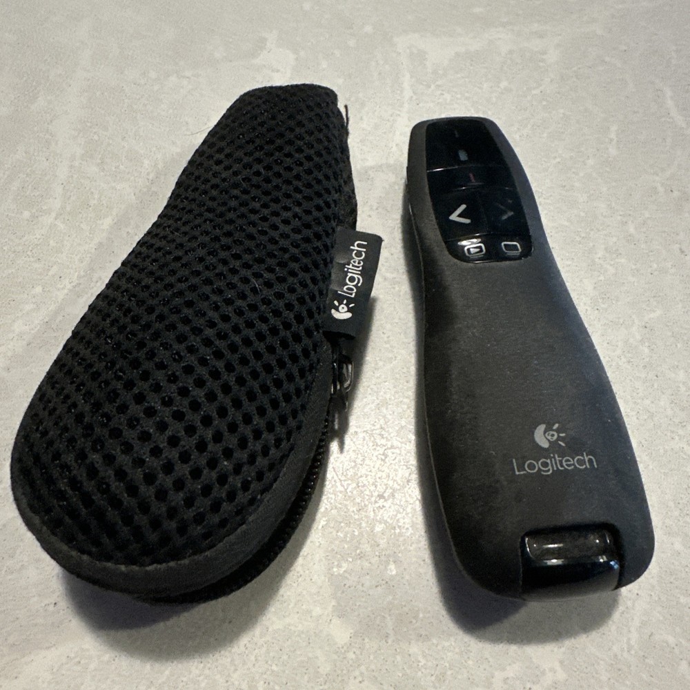 LOGITECH R-R0008 WIRELESS R400 PRESENTATION REMOTE CLICKER W LASER POINTER case