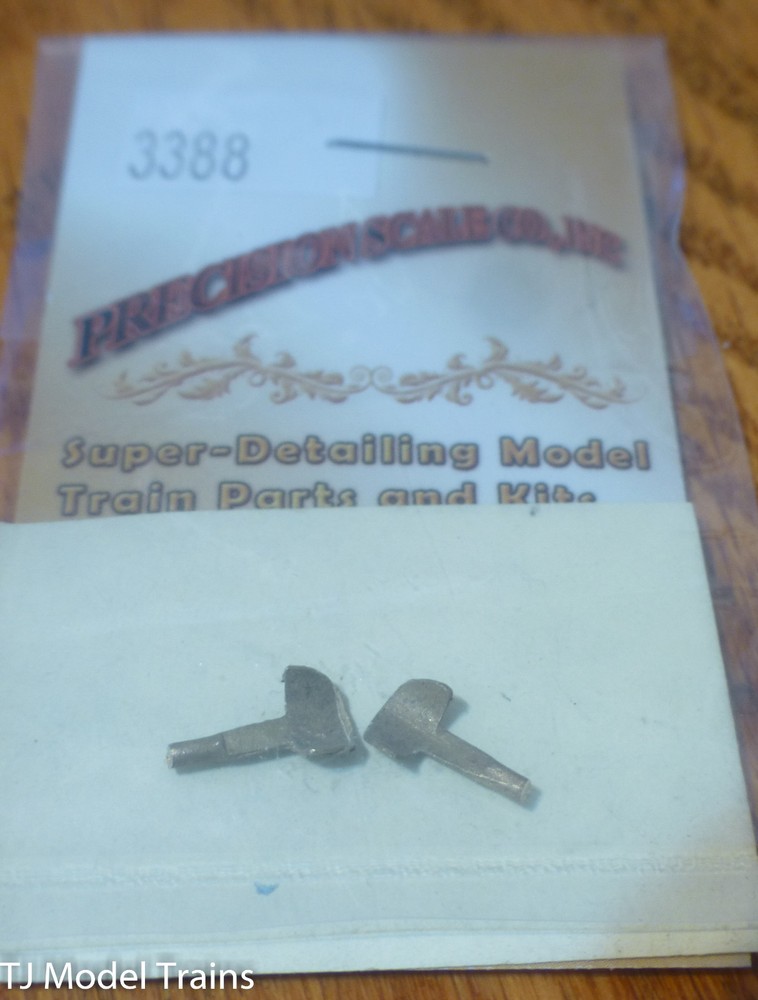 Precision Scale HO #3388 Visors, Headlight, Common Standard (Brass Casting)