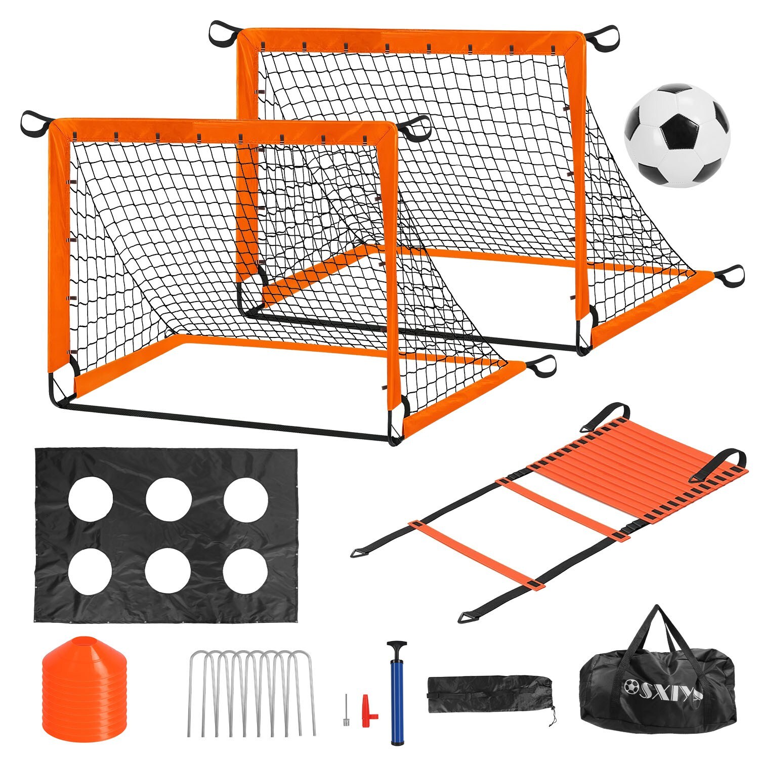 Kids Soccer Goals Toy Garden Soccer Training Equipment Kids Yard Sport Play Toy