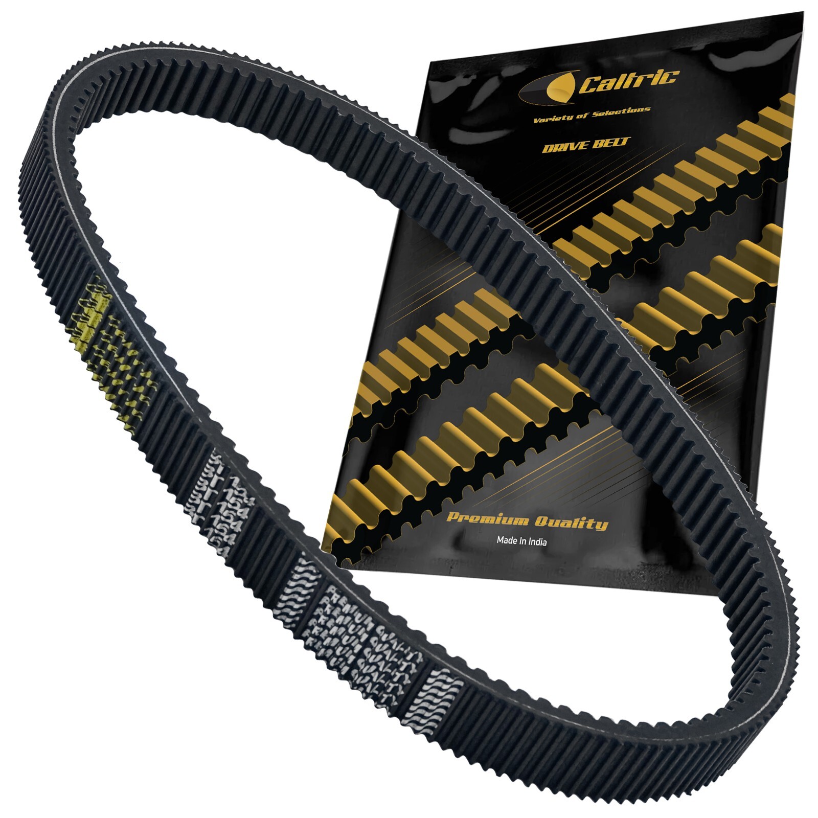 Caltric Drive Belt For Arctic Cat Snowmobile 0627-084 0627084