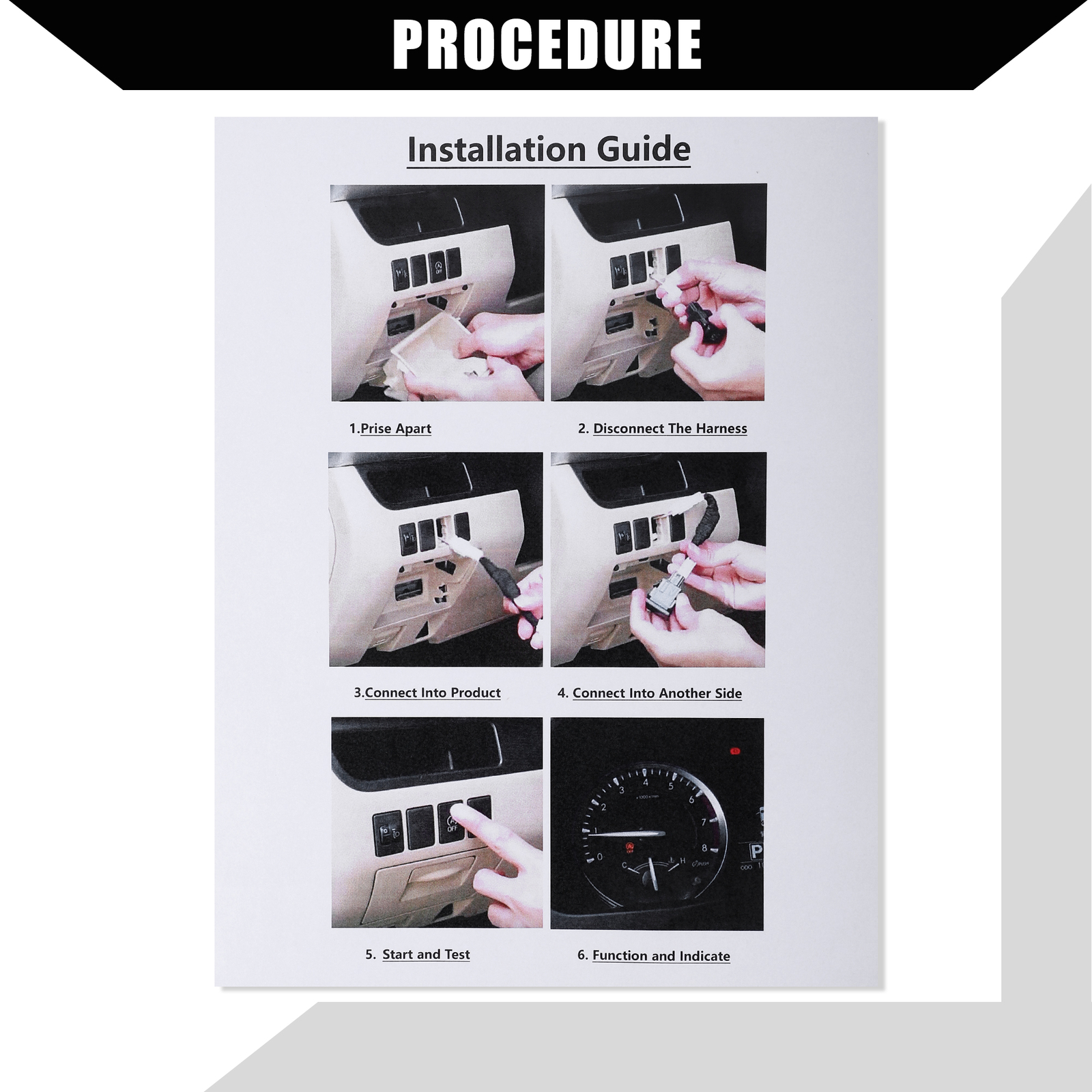 Piece of 1 Auto Start Stop Delete fit for Toyota Highlander 2015-2021