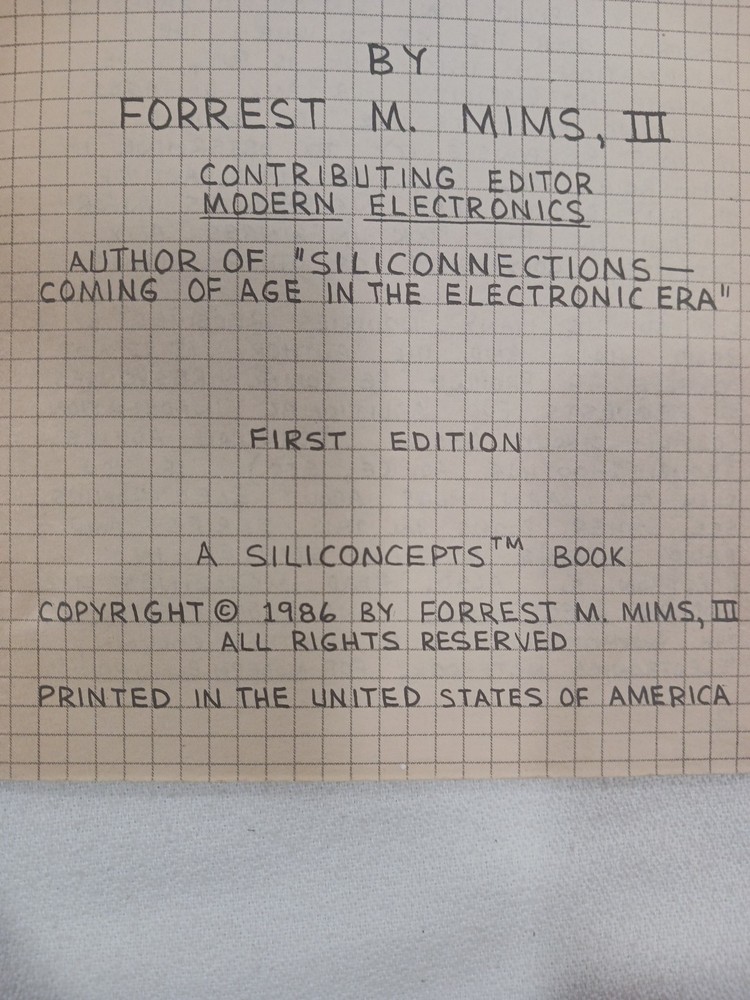 Radio Shack Engineer's Mini-Notebook Optoelectronics Circuits Forrest Mims 1st A