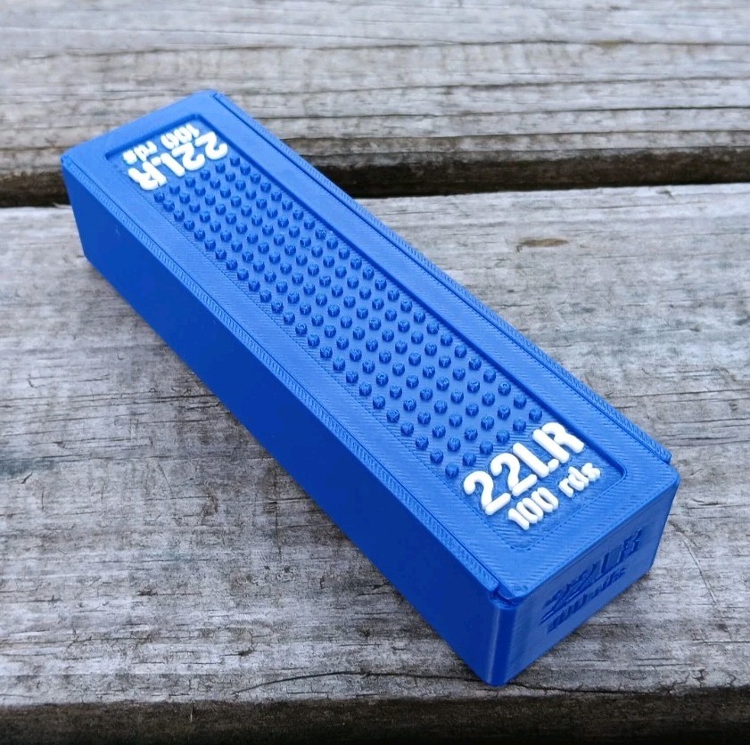 22LR Ammo Box 100rd Capacity (3 Pack)