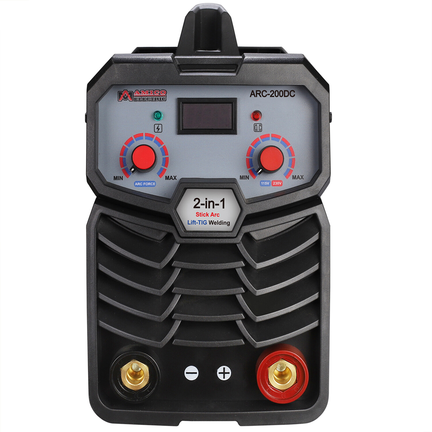 Amico ARC-200DC, 200 Amp Stick Lift-TIG DC Welder, 80% Duty Cycle, 100-250V New