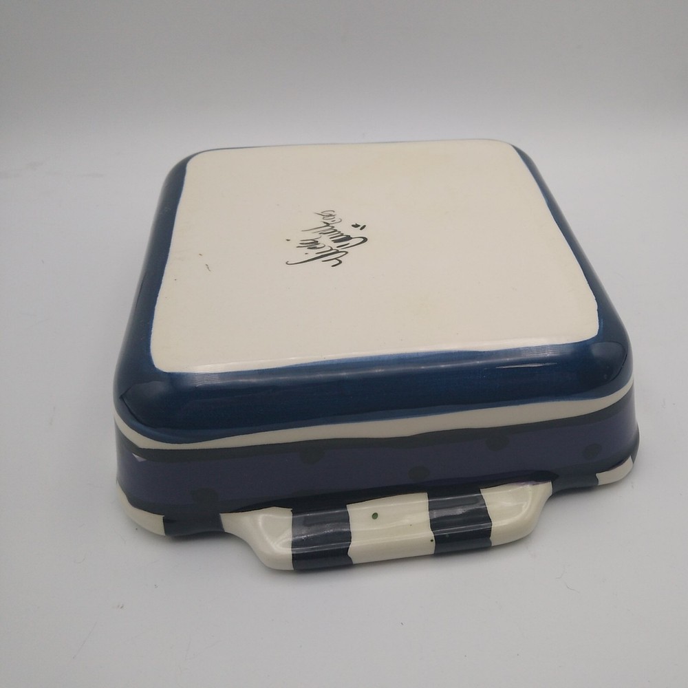 Vicki Carroll Watermelon 8” Square Casserole Baker Dish 1995