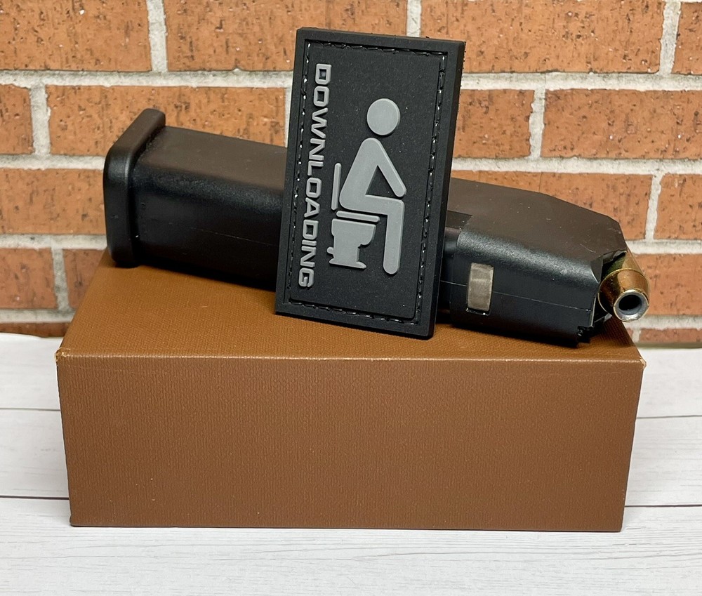 PVC Tactical Morale Patch - Downloading Patch - Funny Meme Gun Patch