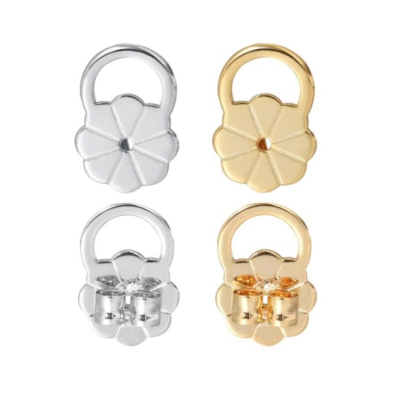 8Pcs Multifunctional Earring Lifters for Heavy Studs Secure Back for Droopy Ears