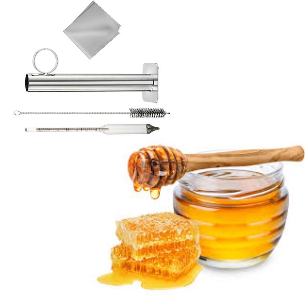 Maple Syrup Measuring Set Hydrometer Test Cup and Specific Gravity Meter Kit