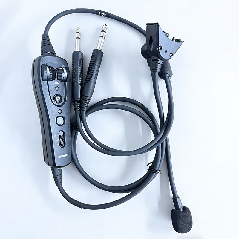 Bose-A20 Bluetooth Control Module +Triple Cable + Mic + Dual GA Twin Plug Adapte